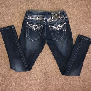 BLING Miss Me Jeans Size 26 Skinny